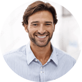 He’s a confident young businessman. Portrait of a handsome young businessman standing in his office